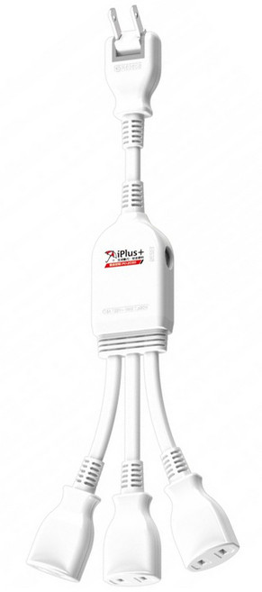 iPlus 保護傘 1切3座可轉向電源線組 PU-2030, 1組