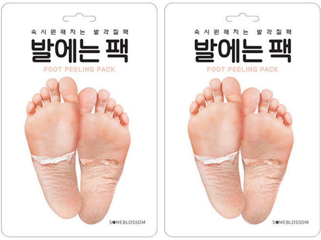 썸블라썸 발에는 팩, 1개입, 2개, 25g