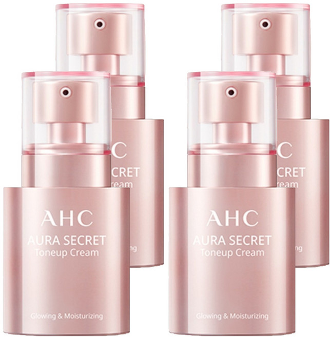 AHC 아우라 시크릿 톤업 CC크림 SPF30 PA++, 30g, 4개