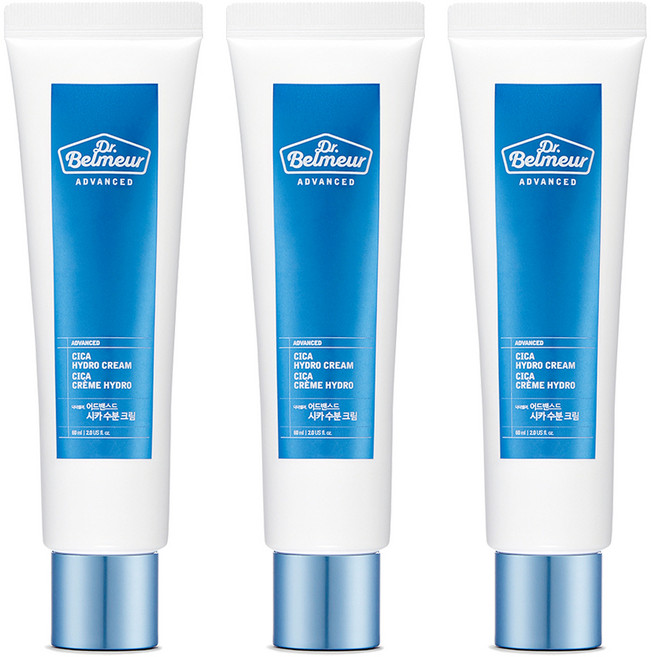 닥터벨머 어드밴스드 시카 수분 크림, 60ml, 3개