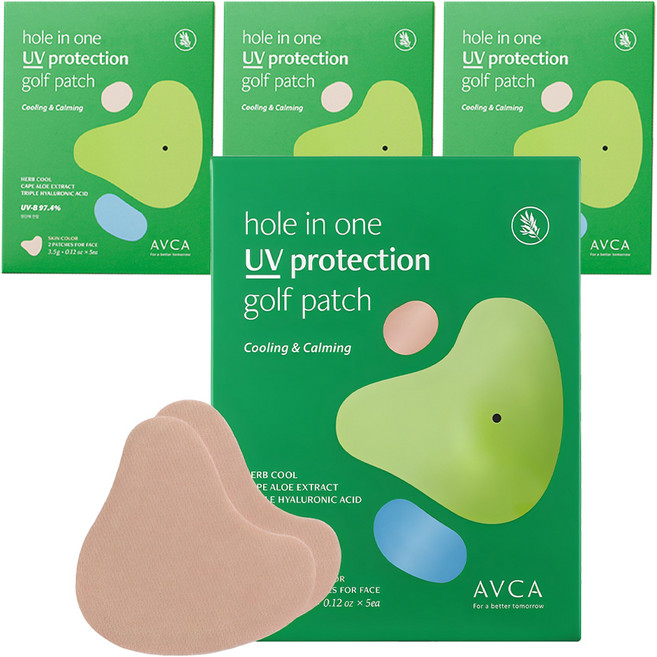 아브카 홀인원 자외선 차단 골프 선패치, 3.5g, 20개