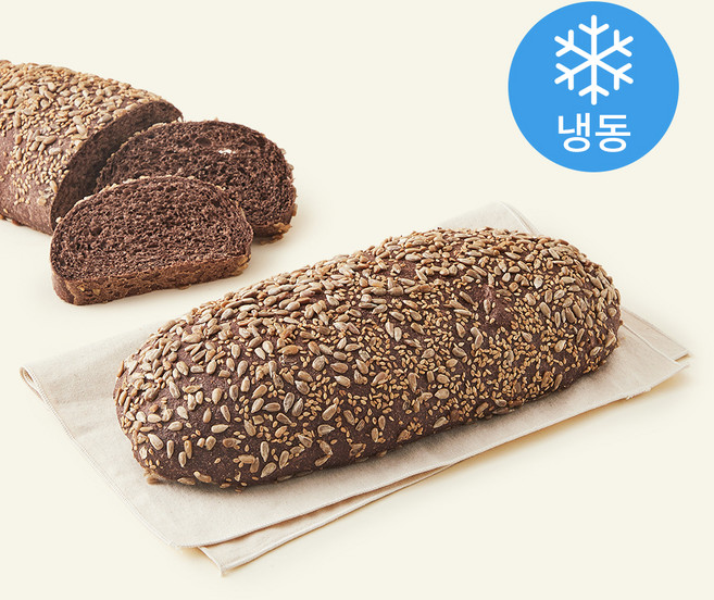 브로드카세 발효종 고소한 초코통밀깜바뉴, 500g, 1개입, 1개