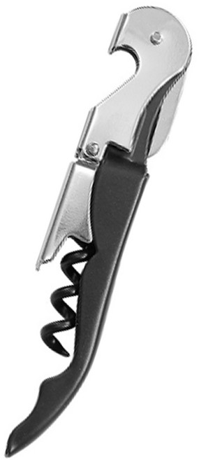 금깨비 와인 따개 스크류 선물용 오프너, 블랙, 1개