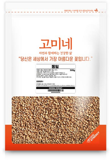 고미네 통밀, 500g, 1개
