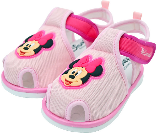 Disney 迪士尼 兒童款 立體造型手工涼鞋