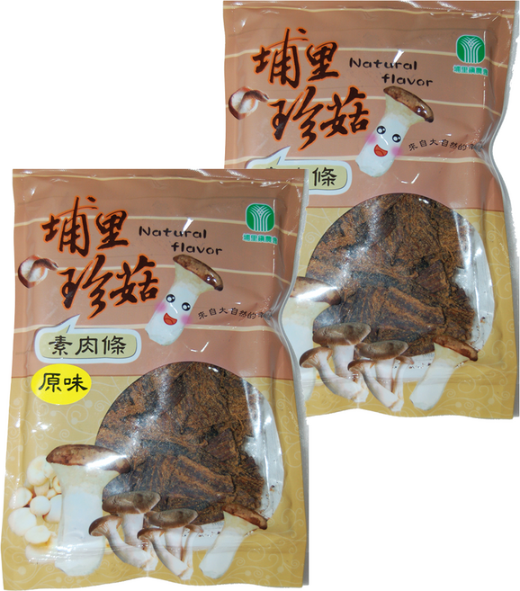 埔里鎮農會 香菇素肉條 原味, 160g, 2包