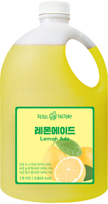 서울팩토리 레몬에이드, 1.8kg, 1개