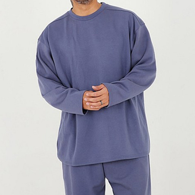 파이브라지 빅사이즈 오버핏 이지캐쥬얼 긴팔 티셔츠