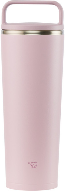 조지루시 심리스리드 캐리 텀블러 SX-JS, 파우더리 핑크, 400ml, 1개