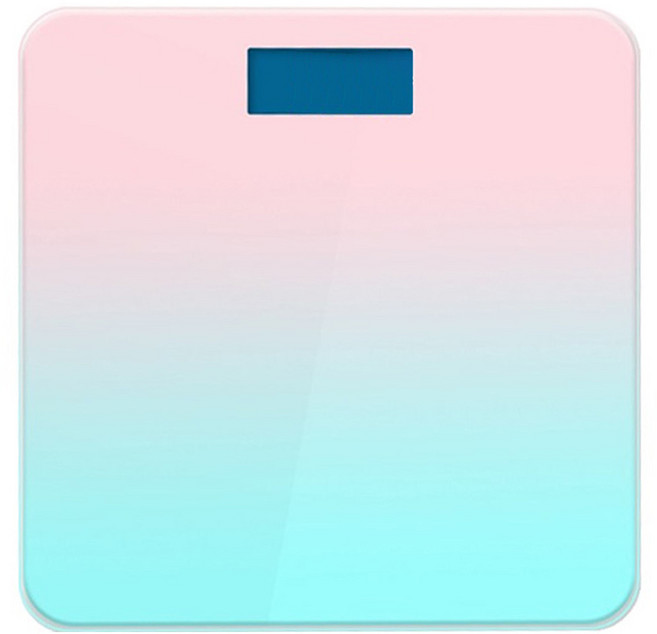 小麥購物 電子體重計 892g, 1台, 漸變粉, C131