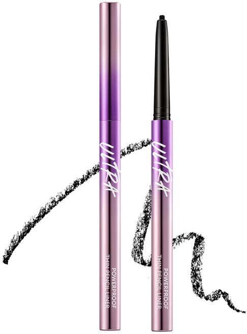 미샤 울트라 파워프루프 씬 펜슬 라이너 0.12g, 다크블랙, 1개