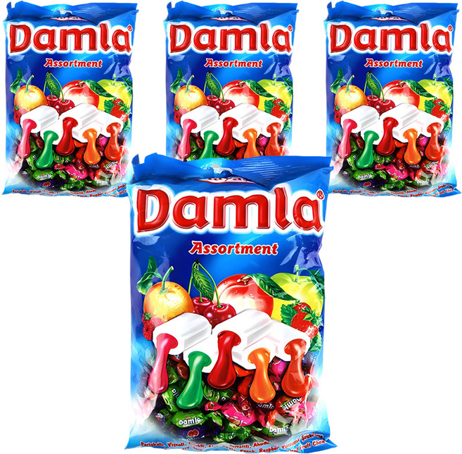 담라 어쏘티드 소프트캔디, 1kg, 4개