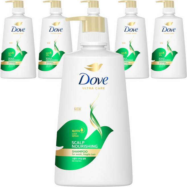 도브 스칼프너리싱 샴푸, 680ml, 6개