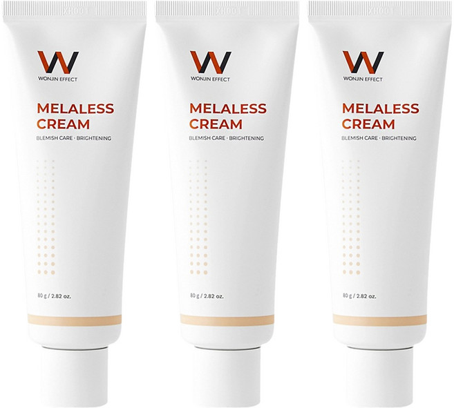 원진이펙트 멜라리스 크림, 80g, 3개
