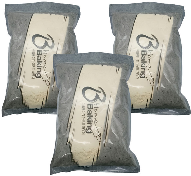 이홈베이킹 아몬드 분말, 1kg, 3개