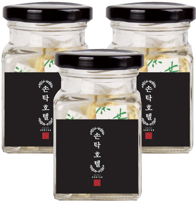 손탁호텔 얼그레이 티백 보틀, 1g, 7개입, 3개