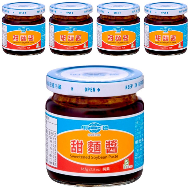 明德 甜麵醬, 165g, 5罐