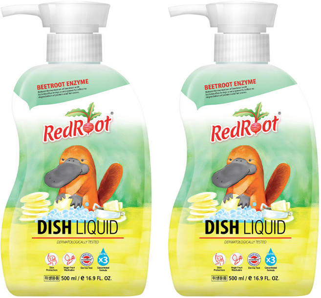 레드루트 주방세정제, 500ml, 2개