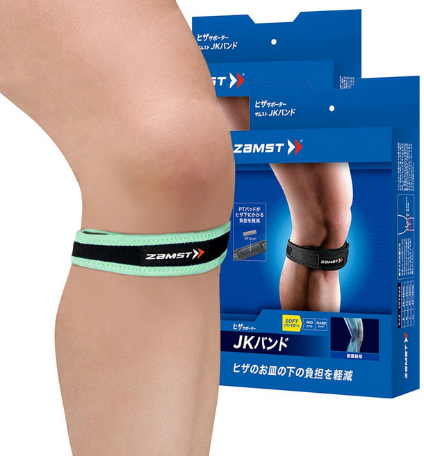 잠스트 무릎보호대 JK BAND, 2개, 그린