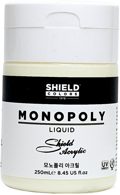 쉴드 모노폴리 아크릴물감 602 Zinc Yellow, 1색, 250ml