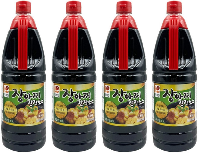 뚜레반 장아찌 간장소스, 1.8kg, 4개