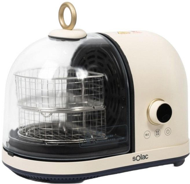 Solac 膠囊空氣烤炸鍋, SAF-702W, White