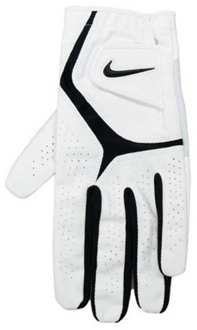 NIKE 耐吉 GOLF DURA FEEL X GG 男子高爾夫手套 左手, 白色, 1個