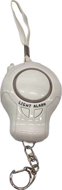 120分貝 LED燈 防狼警報器, 1個