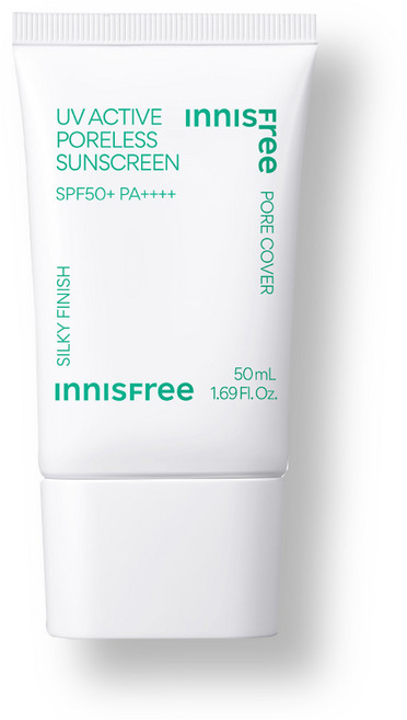 INNISFREE 台灣公司貨 高效UV毛孔隱形防曬霜 SPF50+ PA++++, 50ml, 1條