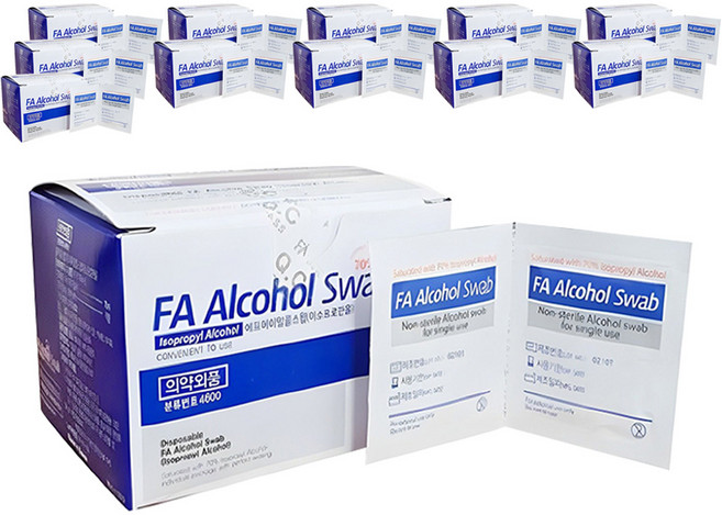 에프에이 알콜 스왑, 100개입, 12개