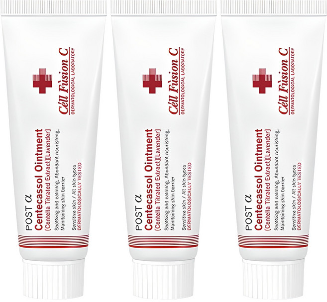 셀퓨전씨 센테카솔 연고 크림, 40ml, 3개