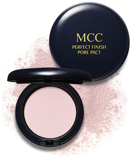 엠씨씨코스메틱 퍼펙트 피니쉬 포어 기름종이 팩트 8g, 1개, 라이트 핑크