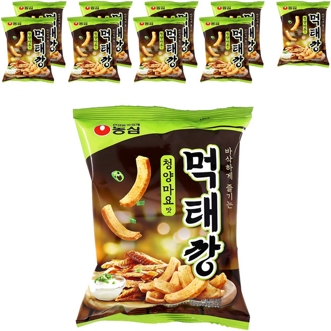 먹태깡 청양마요맛 스낵, 60g, 10개