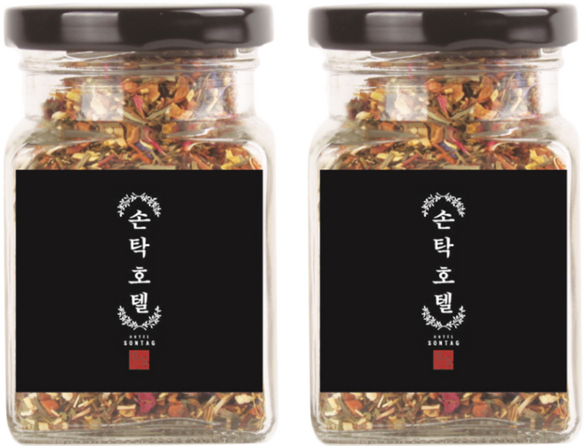 손탁호텔 프룻심포니차 보틀 리필, 50g, 1개입, 2개