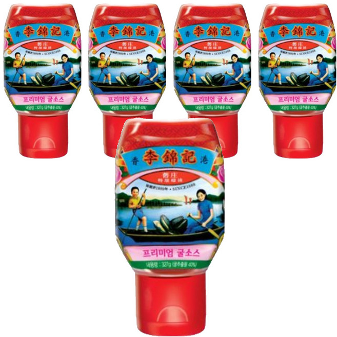 이금기 프리미엄 굴소스, 327g, 5개