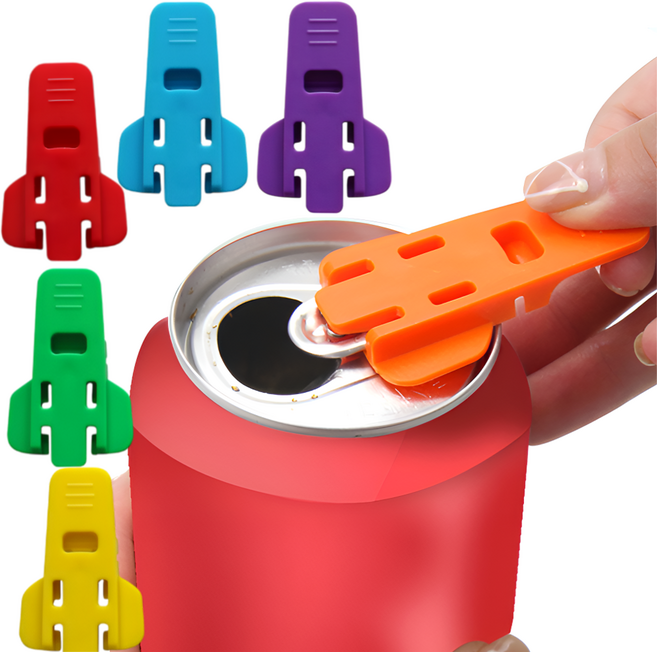 마움스 캔따개 6p, 빨강, 주황, 노랑, 초록, 파랑, 보라, 1세트