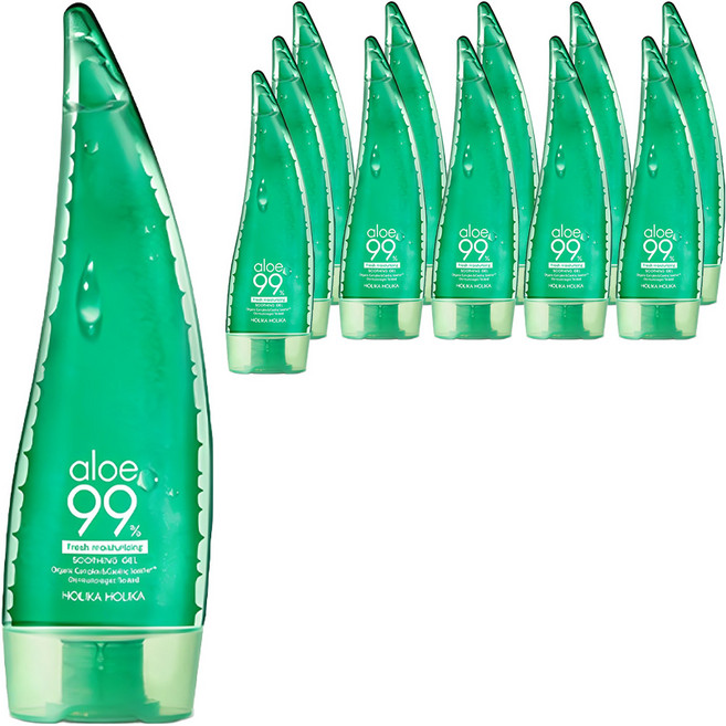 홀리카홀리카 알로에 99% 수딩 젤, 250ml, 12개