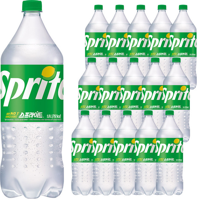 스프라이트 사이다, 1.8L, 16개