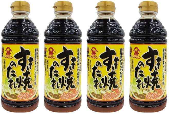 Fujijin 富士甚 壽喜燒用醬, 500ml, 4瓶