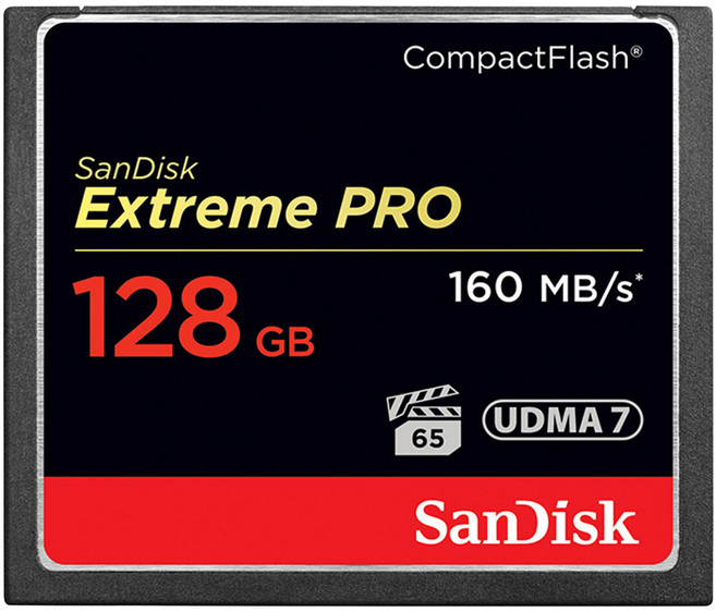 SanDisk 晟碟 公司貨 Extreme Pro CF 讀160M/s 寫150MB/s, 128GB, 1個