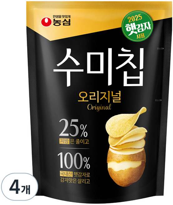 수미칩 오리지널, 85g, 4개