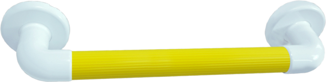 雙手萬能 彩色加粗型防滑安全扶手, 黃色, 1個