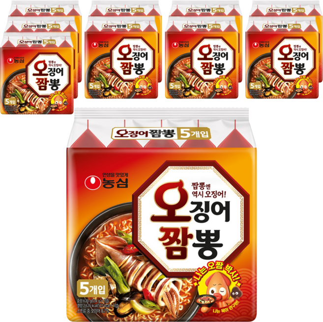오징어짬뽕 124g, 50개