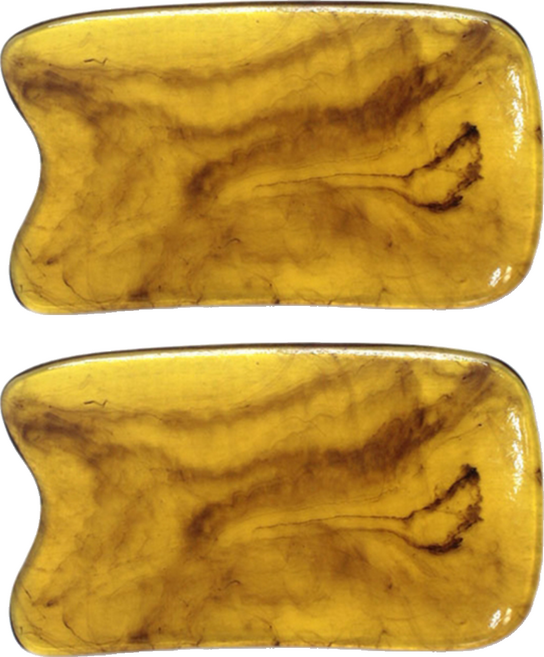 더자카 밀랍 마사지 괄사, 2개, G363SHE016