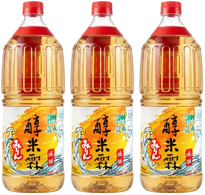 KOKUMORI 穀盛 醇米霖, 1.8L, 3瓶