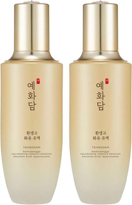 더페이스샵 예화담 환생고 화윤 유액 로션, 140ml, 2개