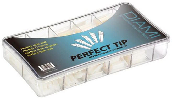 다이아미 퍼펙트 팁 100p, 혼합 색상, 1개