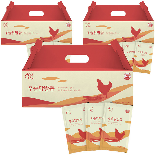 황금이네 우슬닭발즙 진액 100ml, 3L, 3개