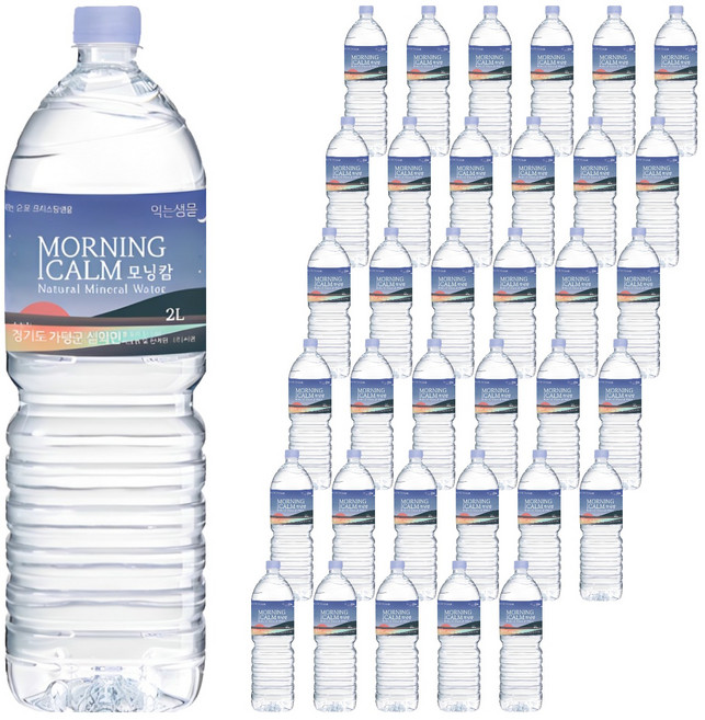 모닝캄 생수, 2L, 36개