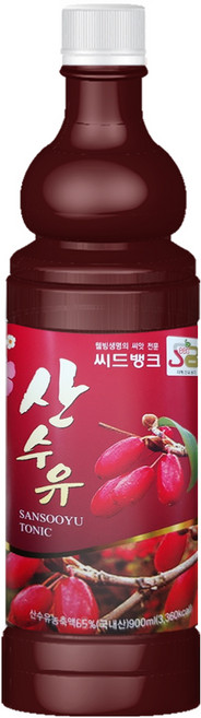 씨드뱅크 산수유 엑기스, 900ml, 1개